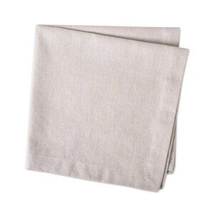 Design Imports Solid Chambray Napkin Set of 5 NWD Natural